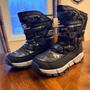 Black Kids Winter Boots